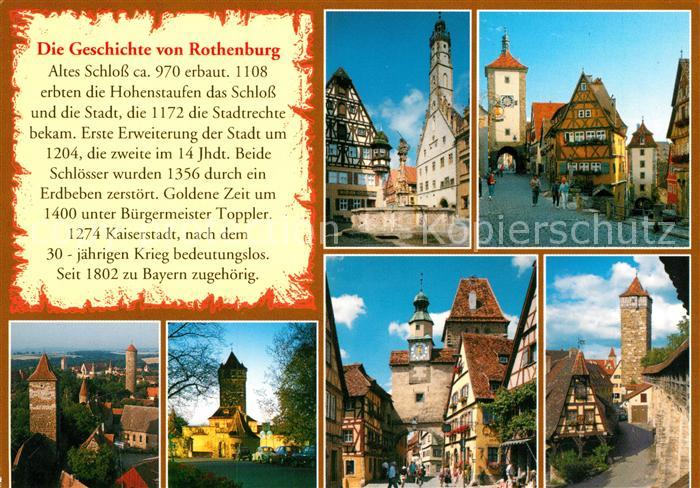 Rothenburg Tauber Ortsansichten