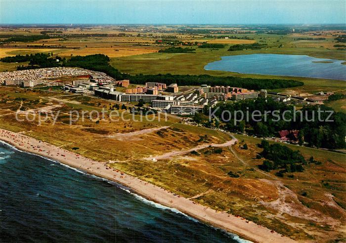 Weissenhaeuser Strand Fliegeraufnahme