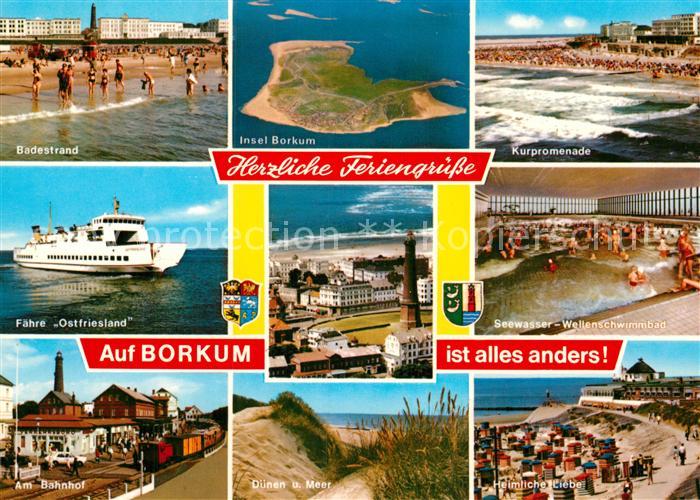 Borkum Faehre Ostfriesland Badestrand Heimliche Liebe Bahnhof