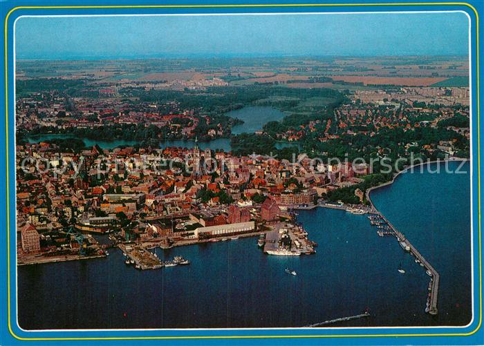 Stralsund Mecklenburg Vorpommern Fliegeraufnahme
