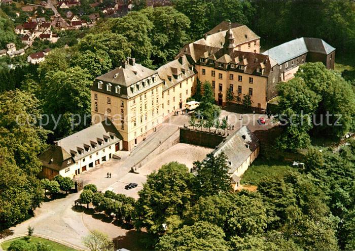 Bad Laasphe Schloss Wittgenstein Fliegeraufnahme
