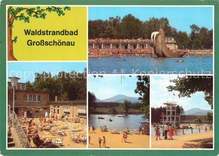 Grossschoenau Sachsen Waldstrandbad