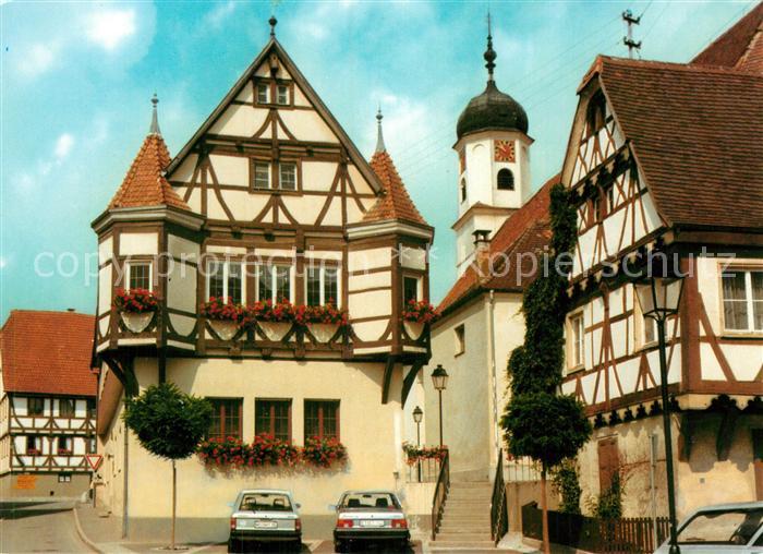Hayingen Reutlingen Rathaus Kirche