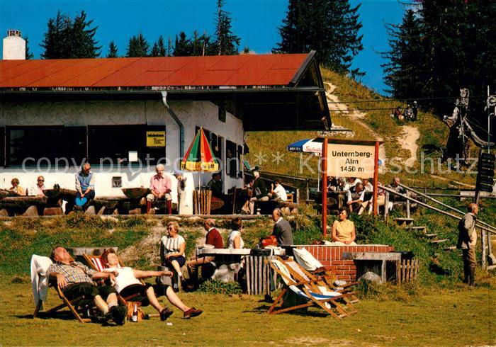 Ruhpolding Gipfelgaststaette Unternberg-Alm