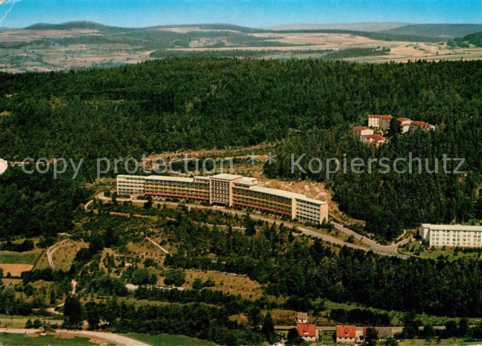 Schwabthal Sanatorium Lautergrund Fliegeraufnahme