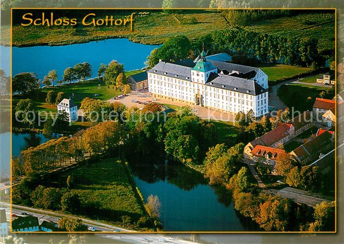 Schleswig Holstein Fliegeraufnahme Schloss Gottorf