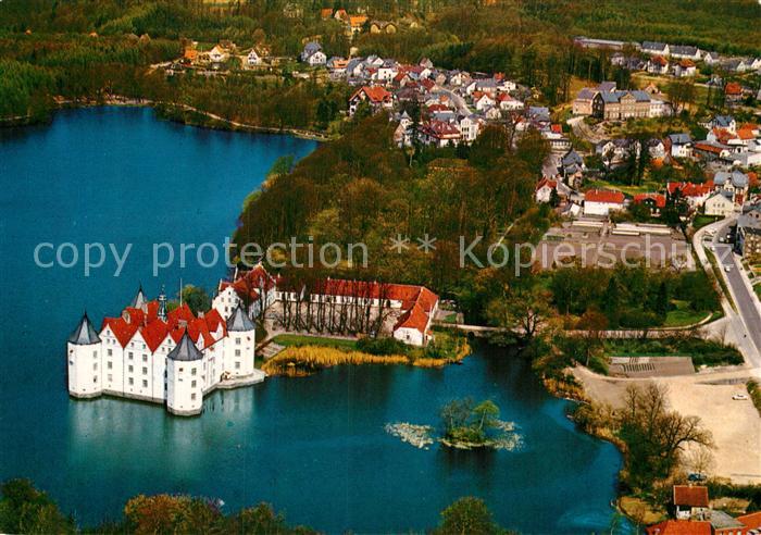 Gluecksburg Ostseebad Fliegeraufnahme Schloss
