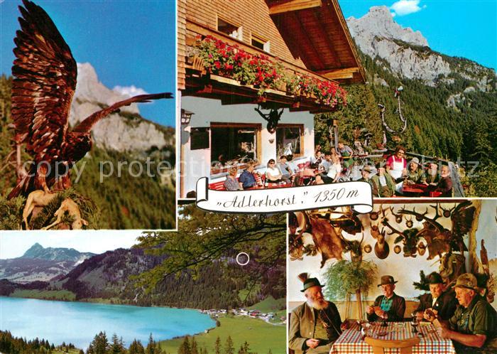 Nesselwaengle Tirol Alpengasthof Adlerhorts Seepartie