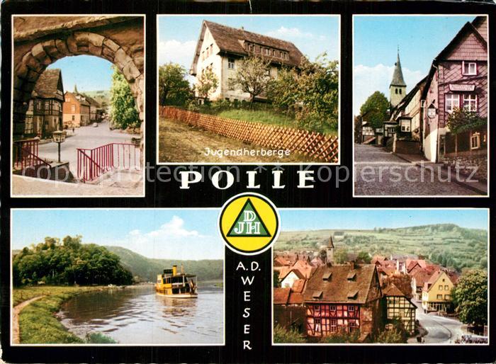 Polle Weser Fachwerk Jugendherberge