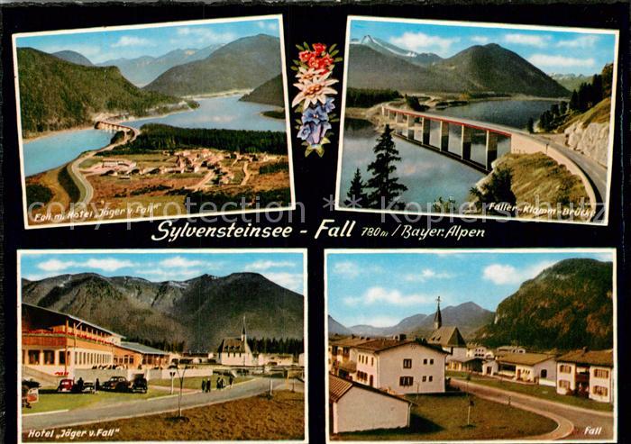 Fall Bad Toelz Fliegeraufnahmen Klamm-Bruecke Hotel Jaeger von Fall