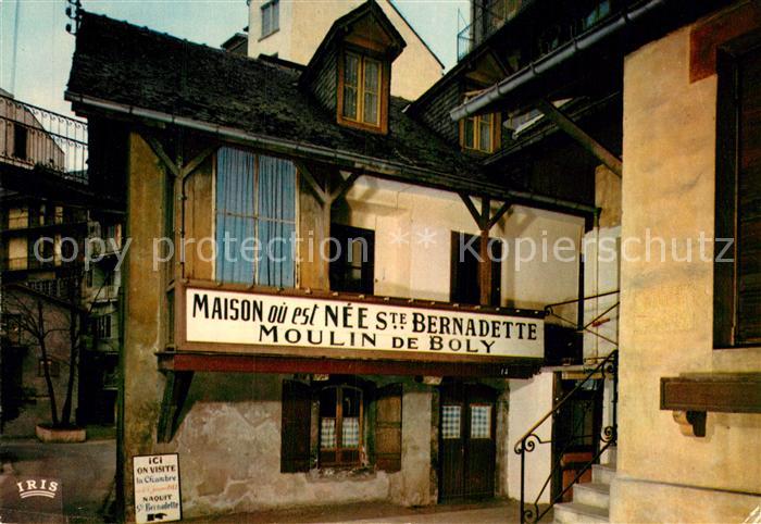 Lourdes Hautes Pyrenees Maison natale de Ste Bernadette