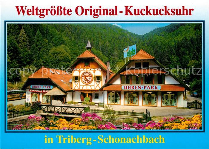 Triberg Schwarzwald Weltgroesste Original-Kuckucksuhr