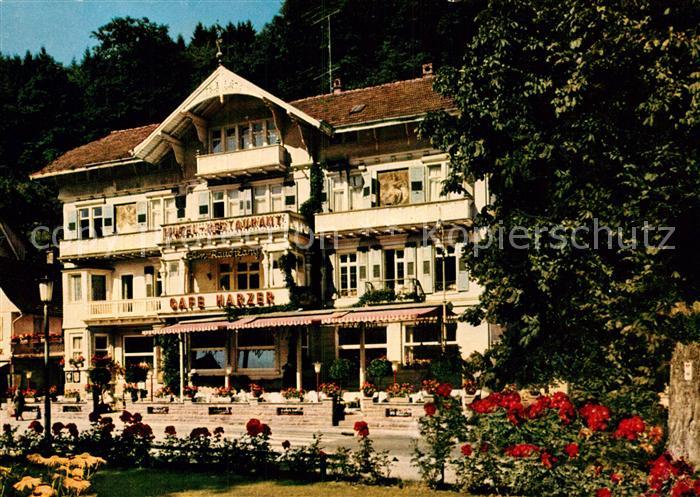 Herrenalb Bad Herrenalb Cafe Hotel Harzer