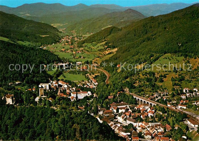 Hornberg Schwarzwald Fliegeraufnahme