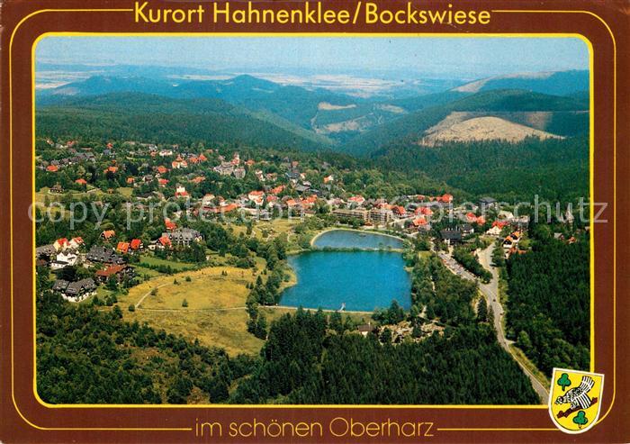 Hahnenklee-Bockswiese Harz Fliegeraufnahme