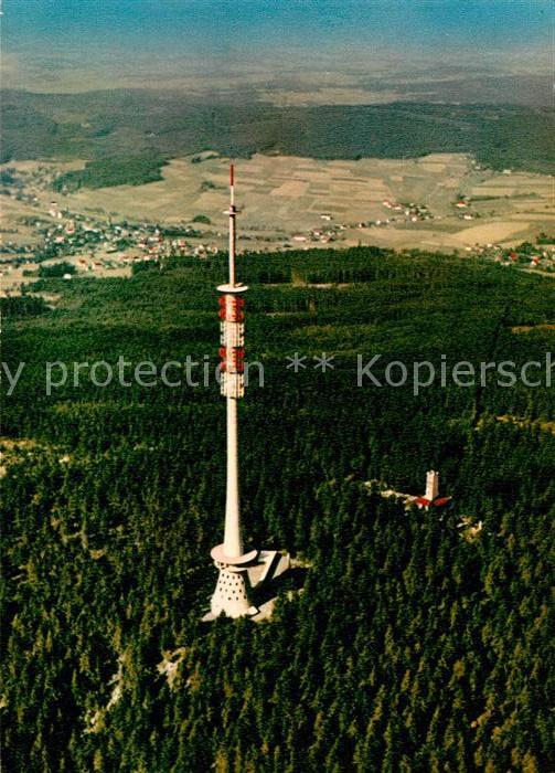 Ochsenkopf Fliegeraufnahme Fernsehturm