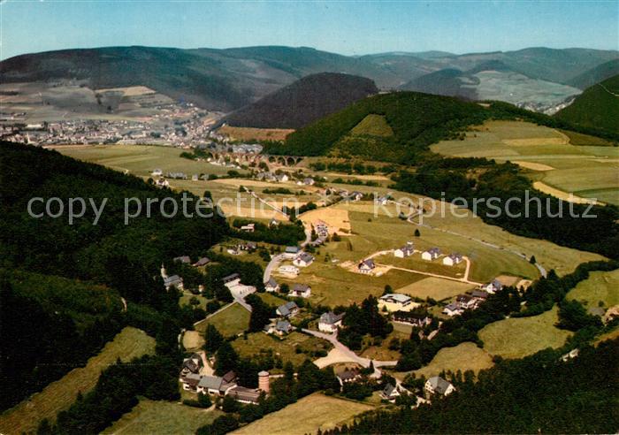 Willingen Sauerland Fliegeraufnahme Diemelsee Strycktal