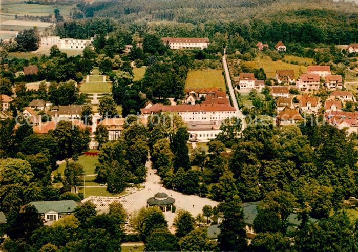Bad Meinberg Fliegeraufnahme Kurgebiet