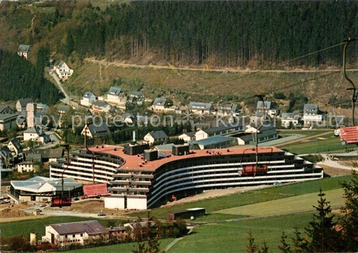 Willingen Sauerland Fliegeraufnahme Kur- und Sporthotel Der Sauerlandstern