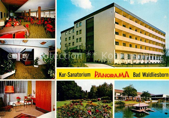 Bad Waldliesborn Kursanatorium Panorama