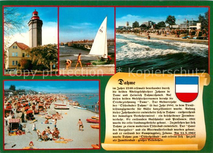 Dahme Ostseebad Leuchtturm Strand