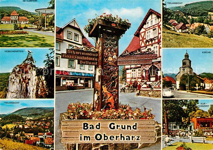 Bad Grund Kurpark Huebichenstein Kurkonzert