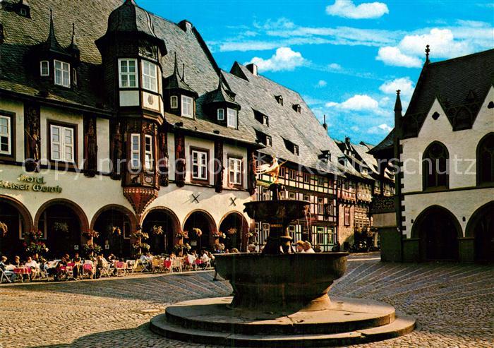Goslar Marktbrunnen Hotel-Kaiserworth