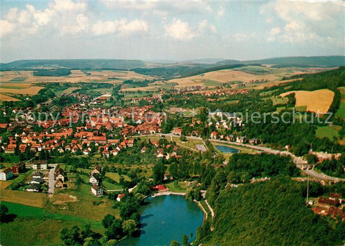 Bad Gandersheim Fliegeraufnahme am Westharz