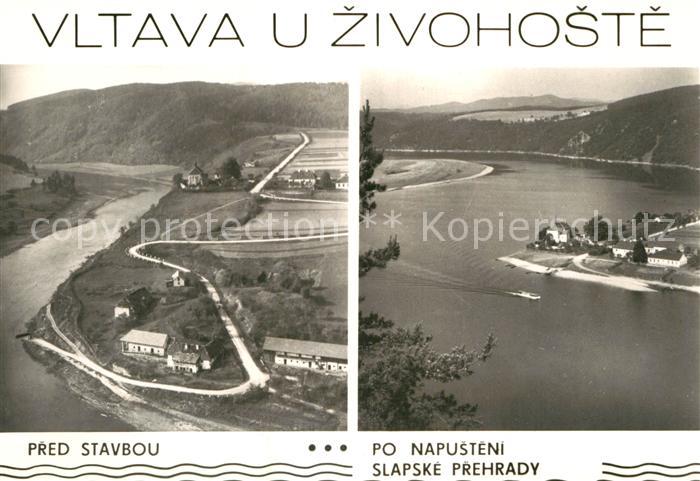 Slapska Prehrada Fliegeraufnahme Flusspartie