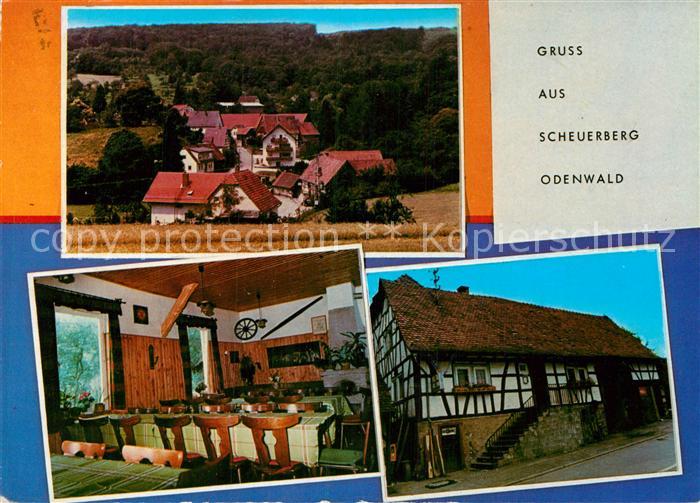Odenwald Scheuerberg Gasthaus zum Steinschloss