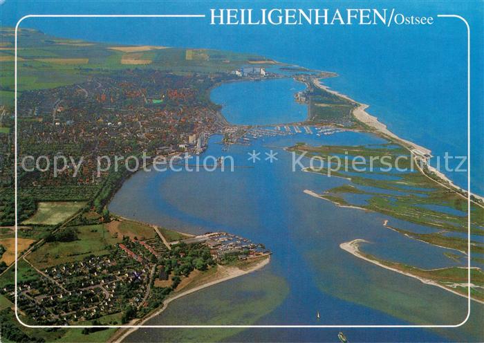 Heiligenhafen Ostseebad Fliegeraufnahme mit Strand