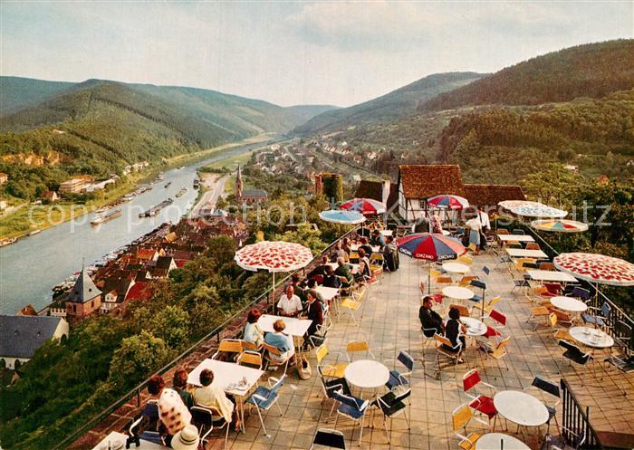 Hirschhorn Neckar Schloss-Hotel auf der Burg