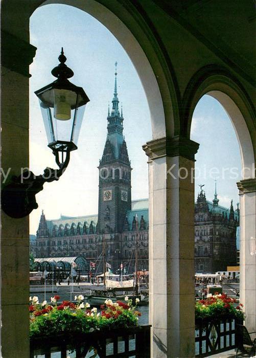Hamburg Rathaus Arkaden