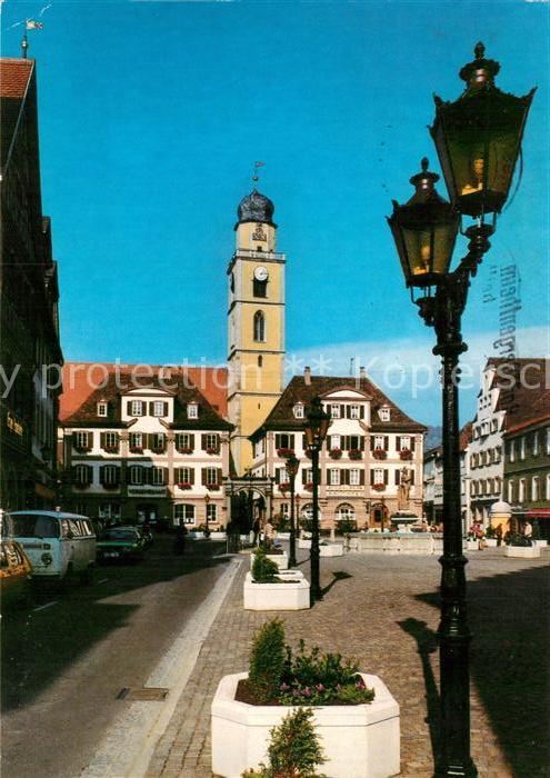 Bad Mergentheim Marktplatz Laterne