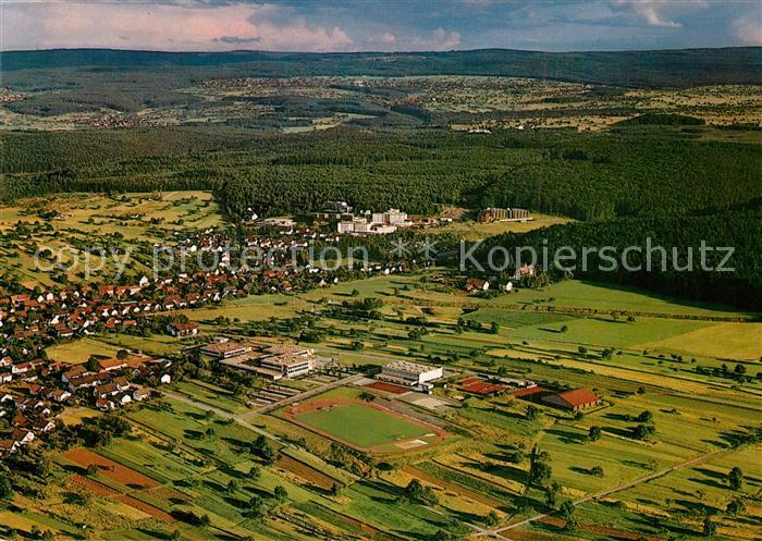 Karlsbad Karlsruhe Langensteinbacherhoehe Bibelkonferenzstaette Fliegeraufnahme