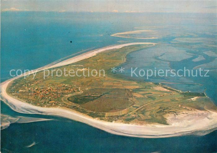 Langeoog Nordseebad Nordseeinsel Fliegeraufnahme
