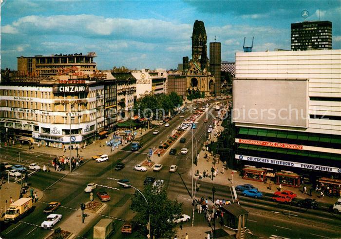 BERLIN  CITY Kurfuerstendamm Gedaechtniskirche