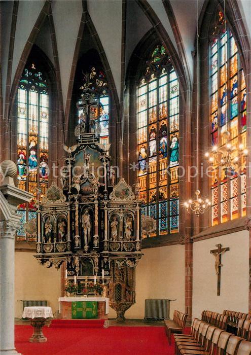 Mittweida Stadtkirche Unser Lieben Frauen 15. Jhdt. Altar