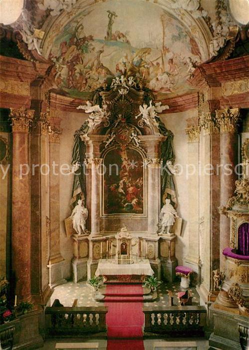 Ludwigsburg Wuerttemberg Residenzschloss Schlosskirche 18. Jhdt.