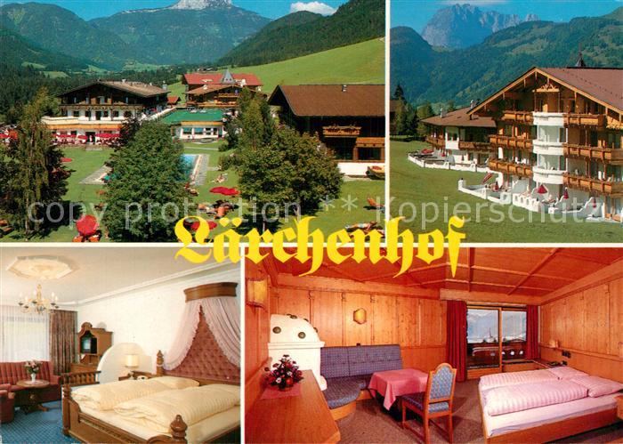 Erpfendorf Hotel Laerchenhof Fremdenzimmer Swimming Pool Alpen