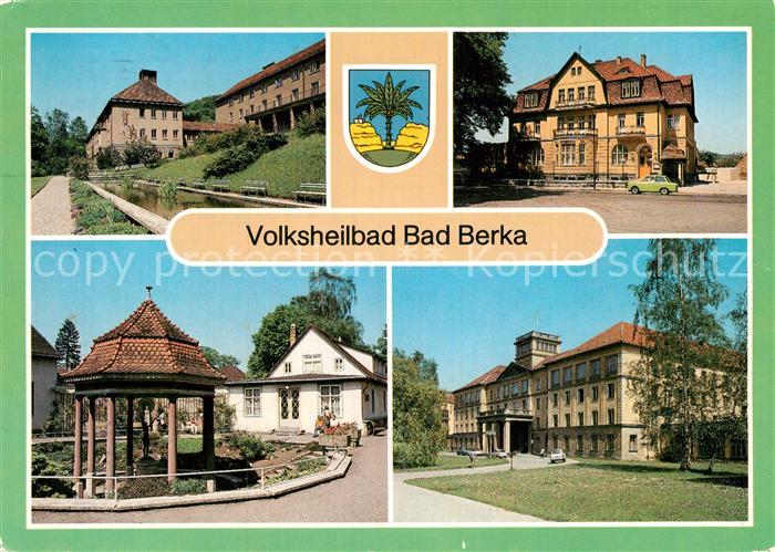 Bad Berka Sanatorium HO Kurhotel Goethebrunnen Kurmittelhaus Zentralklinik