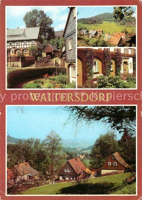 Waltersdorf Zittau Umgebindehaeuser Lausche Tuerstock Teilansicht