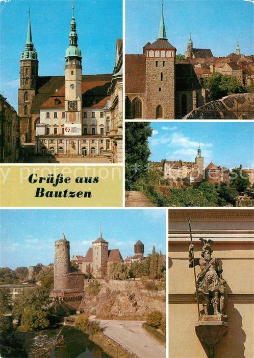 Bautzen Rathaus Petridom Michaeliskirche Alte Wasserkunst Roehrscheidtbastei Rit