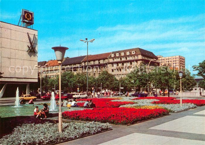 BERLIN  CITY Friedrichstrasse Unter den Linden Wasserspiele