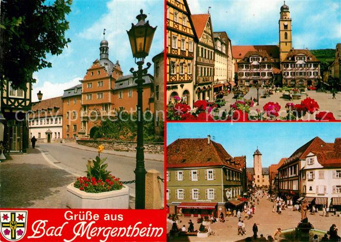 Bad Mergentheim Teilansichten Altstadt Platz