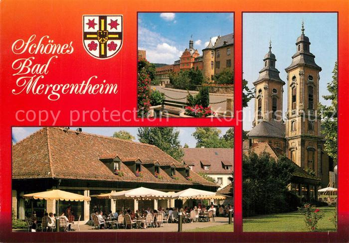 Bad Mergentheim Deutschordensschloss Kirche Cafe Restaurant