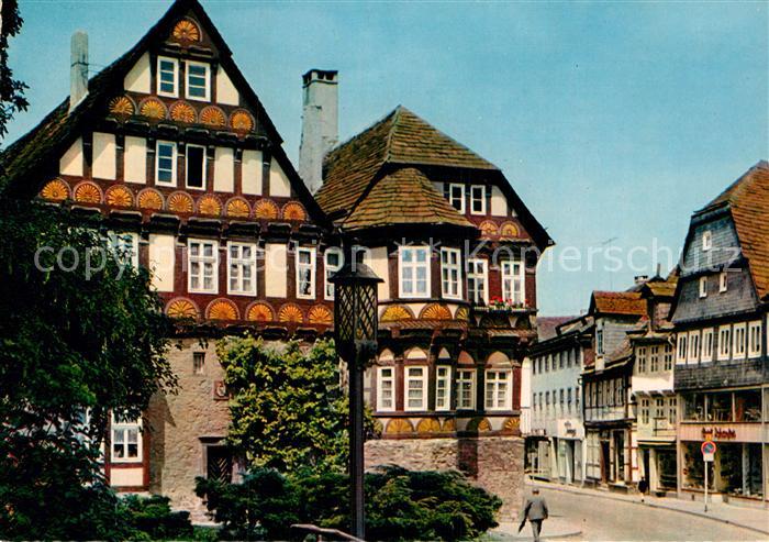 Hoexter Weser Dechanei Fachwerkhaus Altstadt