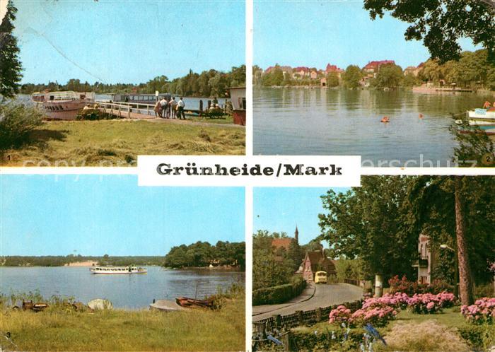 Gruenheide Mark Altbuchhorst Anlegestelle Peetzsee Fangschleuse Werlsee Karl Mar