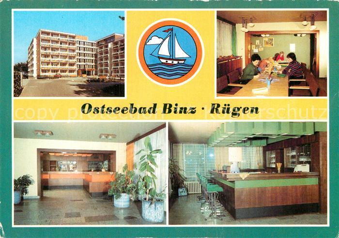 Binz Ruegen FDGB Urlauberwohnheime