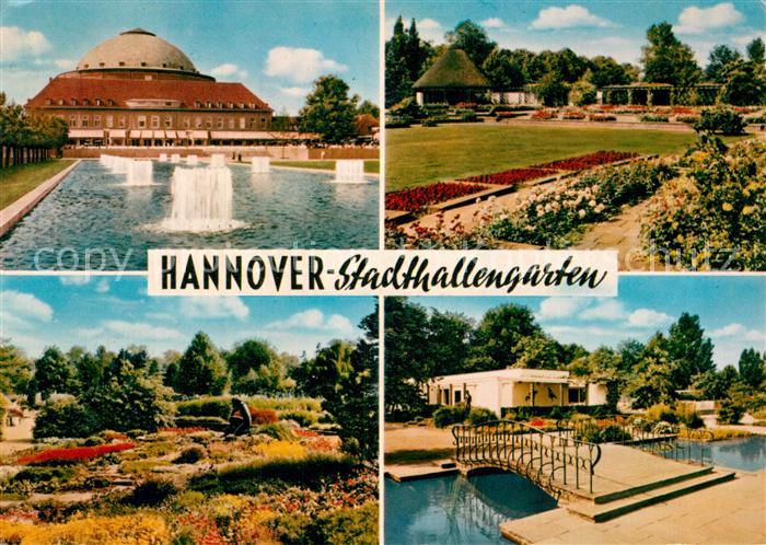 HANNOVER  CITY Stadthallengarten Wasserspiele